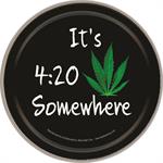 IT'S 420 SOMEWHERE ROUND STASH TIN