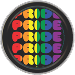 Pride Round Stash Tin Image