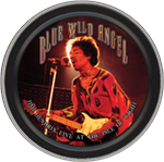 Jimi Hendrix Blue Wild Angel Round Stash Tin Image