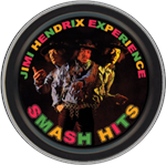 Jimi Hendrix Smash Hits Round Stash Tin Image