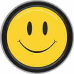 Smiley Face Round Stash Tin Image