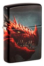 Flaming Dragon Design Zippo Lighter Image