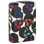 Skulls Glow in the Dark Design Zippo Lighter Image