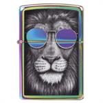 Lion in Sunglasses Zippo Lighter Image