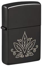 Cannabis Laser Engraved Zippo Lighter image