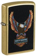 Harley-Davidson Street Brass Zippo Lighter image