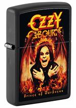 Ozzy Osbourne Black Matte Zippo Lighter Image