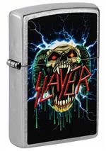 Slayer Street Chrome Zippo Lighter Image