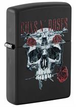 Guns N Roses Black Matte Zippo Lighter Image