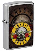 Guns N Roses Street Chrome Zippo Lighter Image
