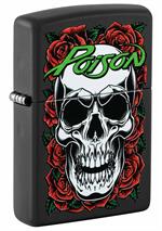 Poison Black Matte Zippo Lighter Image
