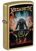 Megadeth Street Brass Zippo Lighter Image
