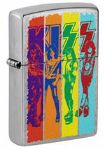 KISS Street Chrome Zippo Lighter Image