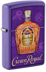Crown Royal Deluxe Purple Matte Zippo Lighter image