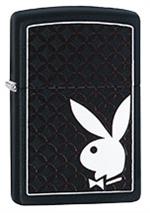Playboy Black Matte Zippo Lighter Image