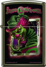 ICP Riddle Box - Green Matte Zippo Lighter Image