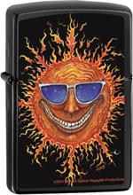 Sun by Mike Dubois - Black Matte Dubois Zippo Lighter Image