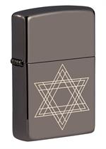 Star of David Design Zippo Lighter Image