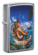 Rick Rietveld Mermaid Zippo Lighter Image