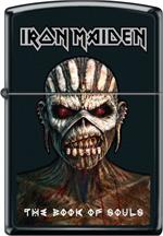Iron Maiden Book of Souls Black Matte Zippo Lighter Image