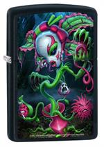 ICP Yum Yum by Tom Wood Black Matte Zippo Lighter Image