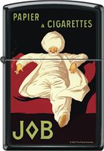Job Papier a Cigarettes Black Matte Zippo Lighter Image