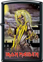 Iron Maiden Killers Black Matte Zippo Lighter Image