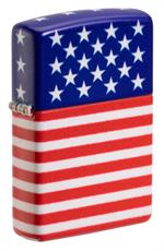 Stars and Stripes Flag Design Zippo Lighter Image