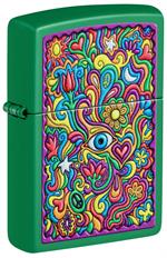 Trippy Design Zippo Lighter Image