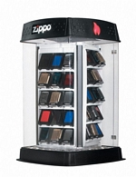 60 Piece Zippo Lighter Display