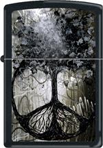 TREE OF PEACE BLACK MATTE ZIPPO - 218C1008795