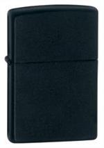 BLACK MATTE #218 - ZIPPO LIGHTER - 218