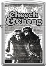 CHEECH & CHONG - PARTY - BRUSHED CHROME ZIPPO