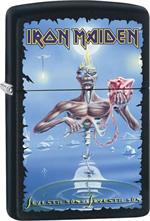 Iron Maiden Black Matte Zippo Lighter Image