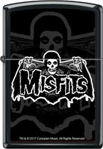 Misfits Zippo Lighter - Bat Fiend - Black Matte