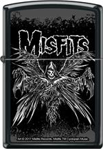 Misfits Zippo Lighter - Descending Angel - Black Matte