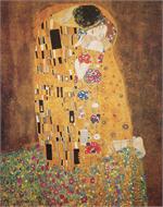 Klimt The Kiss Mini Poster Image