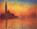 Monet - Dusk Mini Poster Image