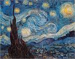 Van Gogh Starry Night Mini Poster Image