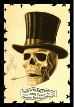 SMOKING SKULL POSTER - 24