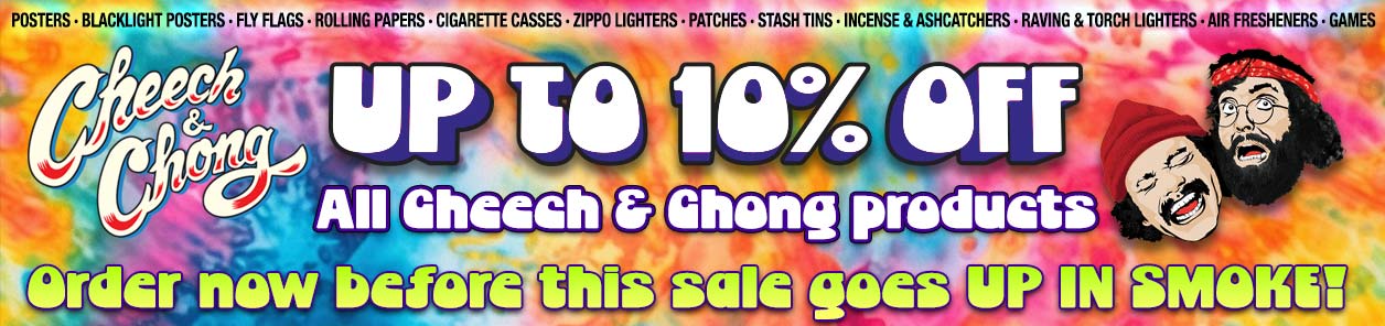 Cheech & Chong Products Sale Banner Image