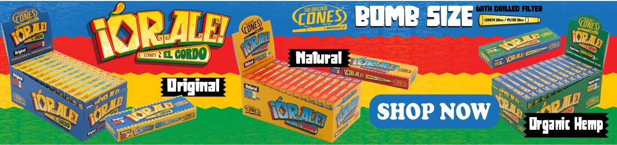 New Orale! Bomb Cones Banner Image