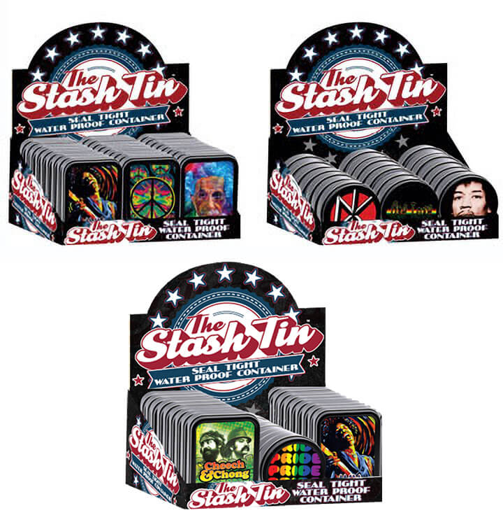 Stash Tin Displays