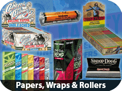 Wholesale Rolling Papers, Wraps, & Rollers Category